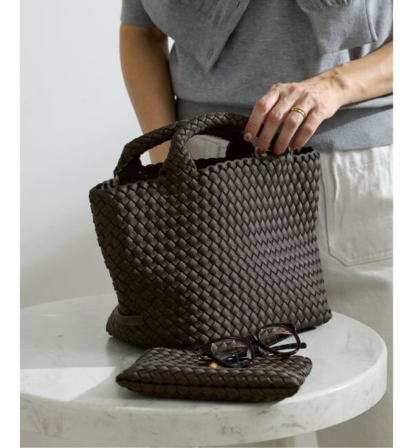 IENA「《予約》NAGHEDI/ナゲディ St Bathes small Tote トートバッグ SN03012LD」|トートバッグ|