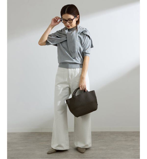 IENA「《予約》NAGHEDI/ナゲディ St Bathes small Tote トートバッグ SN03012LD」|トートバッグ|