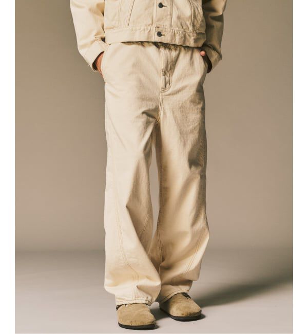 417 EDIFICE「【LE JAPON ATELIER】3Dデニムパンツ」|デニム|ナチュラル