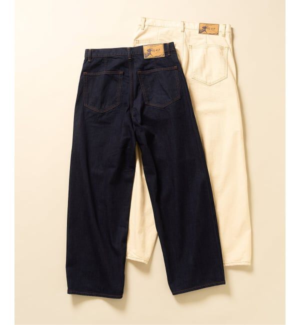 417 EDIFICE「【LE JAPON ATELIER】3Dデニムパンツ」|デニム|