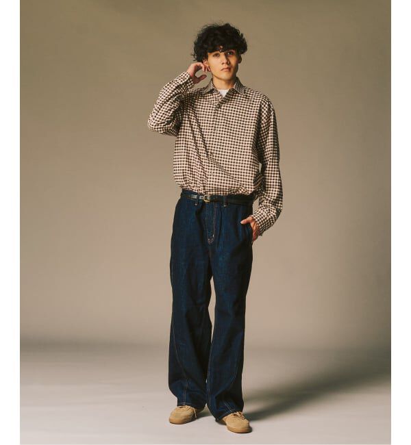 417 EDIFICE「【LE JAPON ATELIER】3Dデニムパンツ」|デニム|