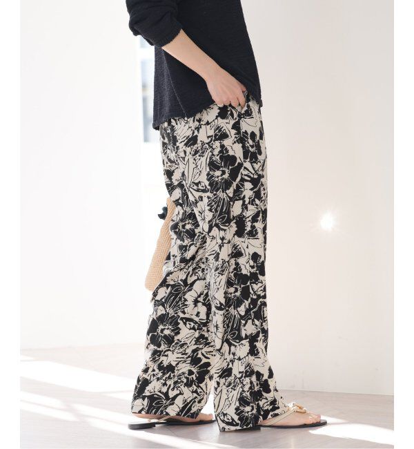 JOURNAL STANDARD relume「《追加2》コントラストフラワープリントパンツ」|その他|