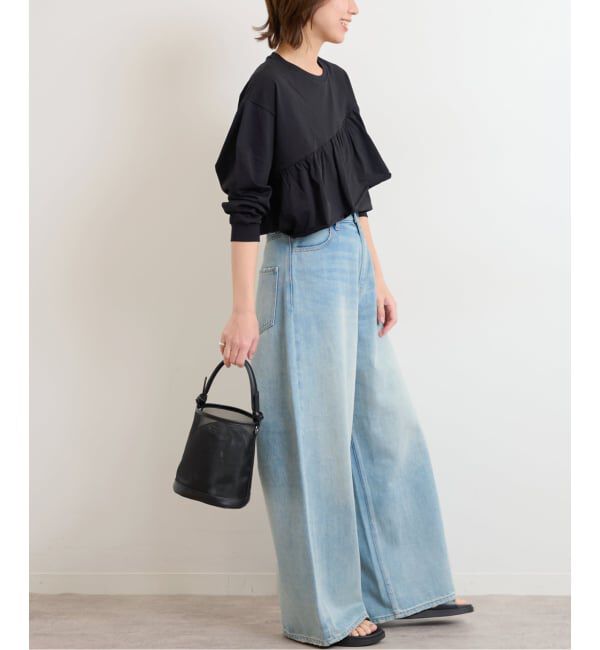 JOURNAL STANDARD relume「《WEB限定追加》フリルプルオーバーロングスリーブ」|Tシャツ・カットソー|