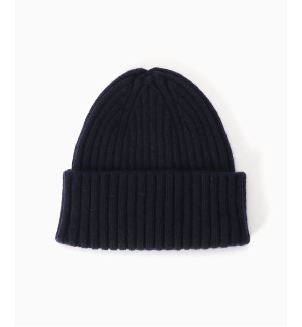 JOURNAL STANDARD「SAVE KHAKI UNITED / セーブ カーキ ユナイテッド リサイクル ウール ビーニー」|ニット帽|ネイビー