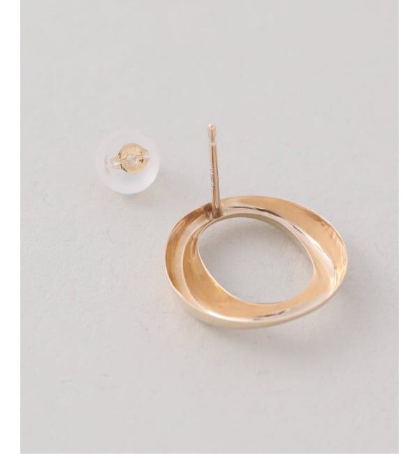 Lilas by Spick&Span「《予約》12mmOガタピアス K10（両耳）」|ピアス|