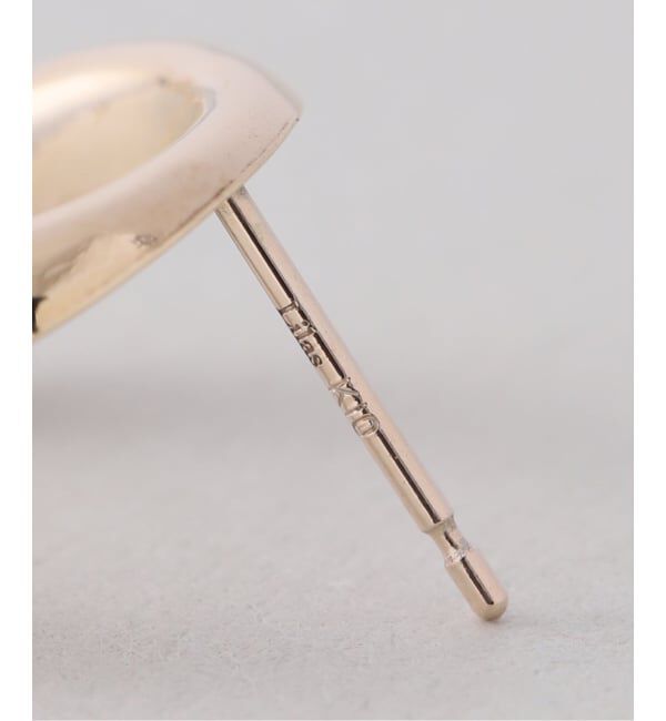 Lilas by Spick&Span「《予約》12mmOガタピアス K10（両耳）」|ピアス|