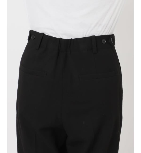 Spick and Span「《手洗い可 / 追加》起毛タックテーパードパンツ」|スラックス|