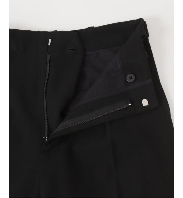 Spick and Span「《手洗い可 / 追加》起毛タックテーパードパンツ」|スラックス|