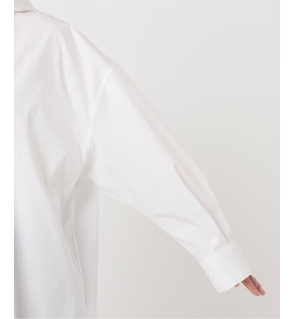 U by SPICK&SPAN「《予約》オーバーフードシャツ」|シャツ・ブラウス|