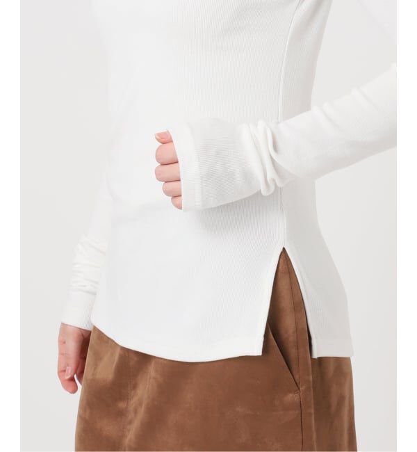 U by SPICK&SPAN「《予約》【COMME SI STUDIO / コムシー】 2Way Slit Top」|Tシャツ・カットソー|