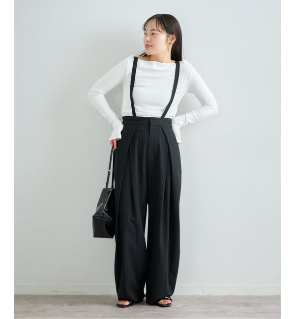 U by SPICK&SPAN「《予約》【COMME SI STUDIO / コムシー】 2Way Slit Top」|Tシャツ・カットソー|