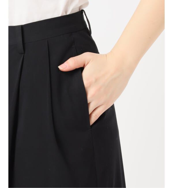 U by SPICK&SPAN「《予約》シアースラックスパンツ」|スラックス|