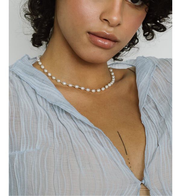  「KARA YOO/カラ・ユ パールネックレス」|ネックレス|シルバー