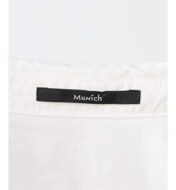  「【洗える】Munich/ミューニック バックコクーンシャツ」|シャツ・ブラウス|