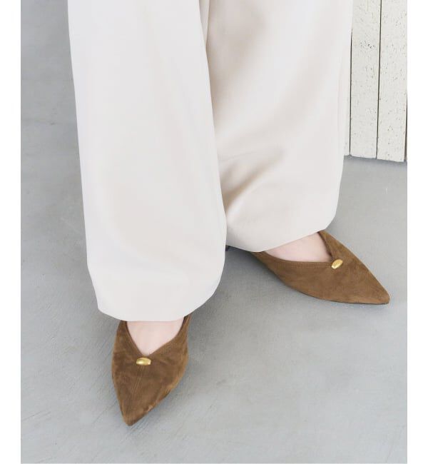  「《追加》3cmVカットメタルパンプス」|パンプス|