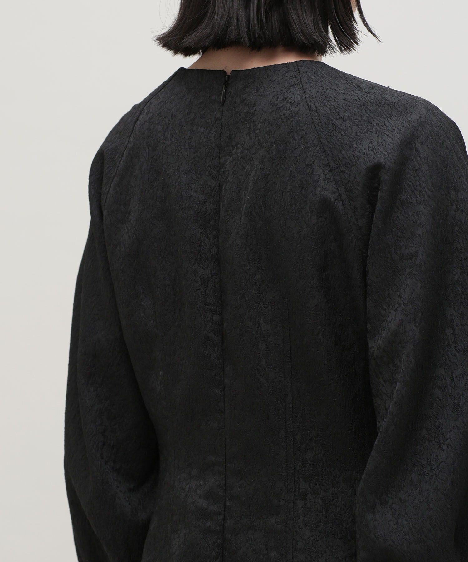 nano･universe「LB.03/フォルムジャガードワンピース」|ワンピース|