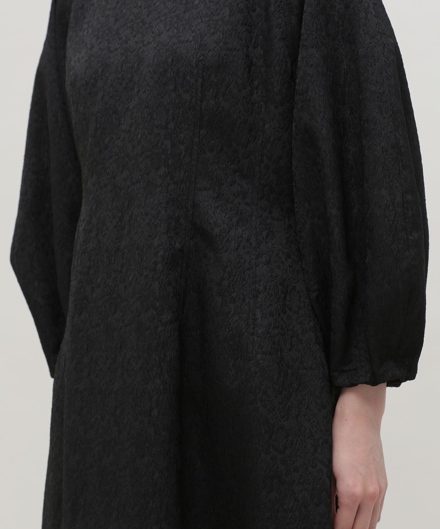 nano･universe「LB.03/フォルムジャガードワンピース」|ワンピース|