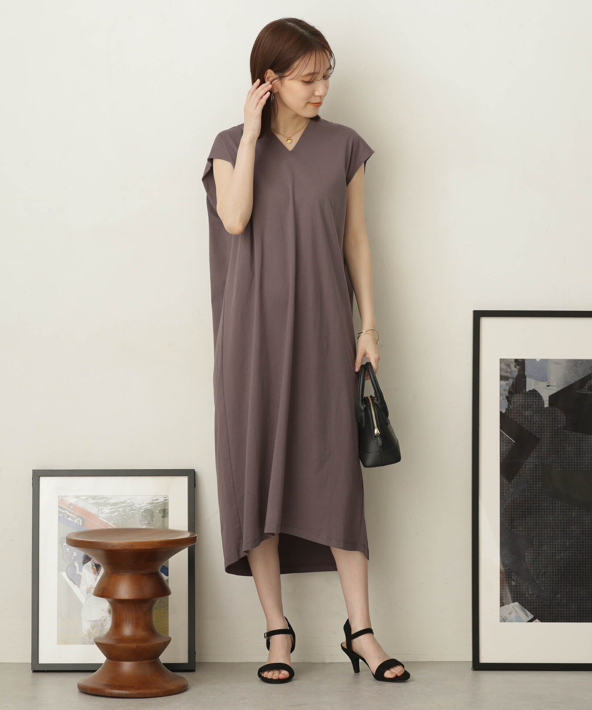 nano･universe「LB.04/ショルダータックカットワンピース」|ワンピース|