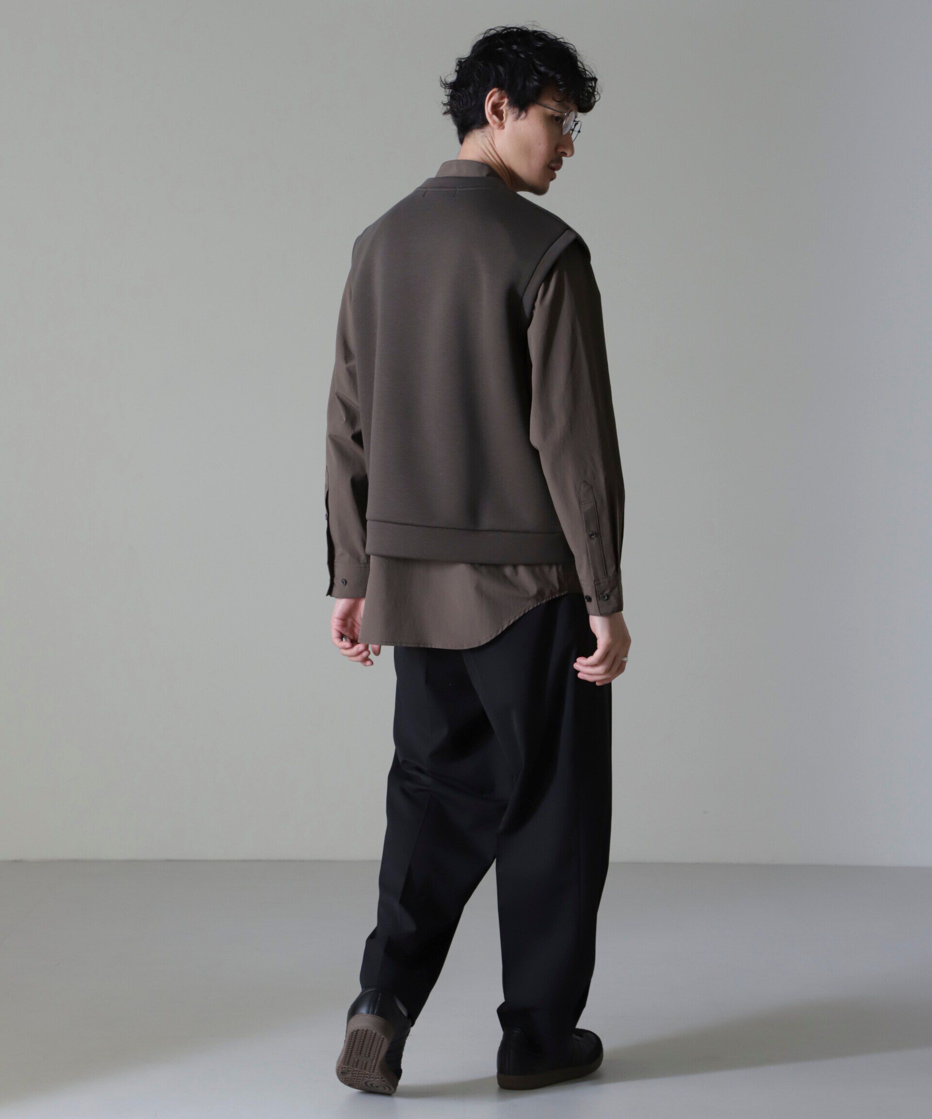 nano･universe「WEB限定/ポンチベスト」|ダウンベスト・ベスト|