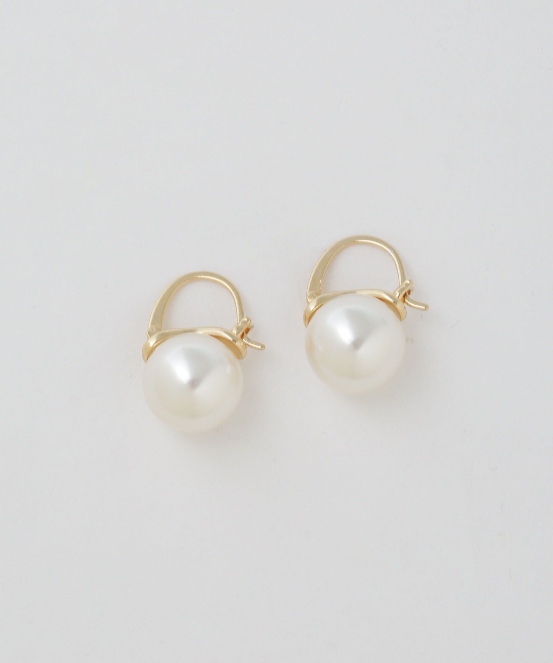 nano･universe「ドロップパールピアス」|ピアス|