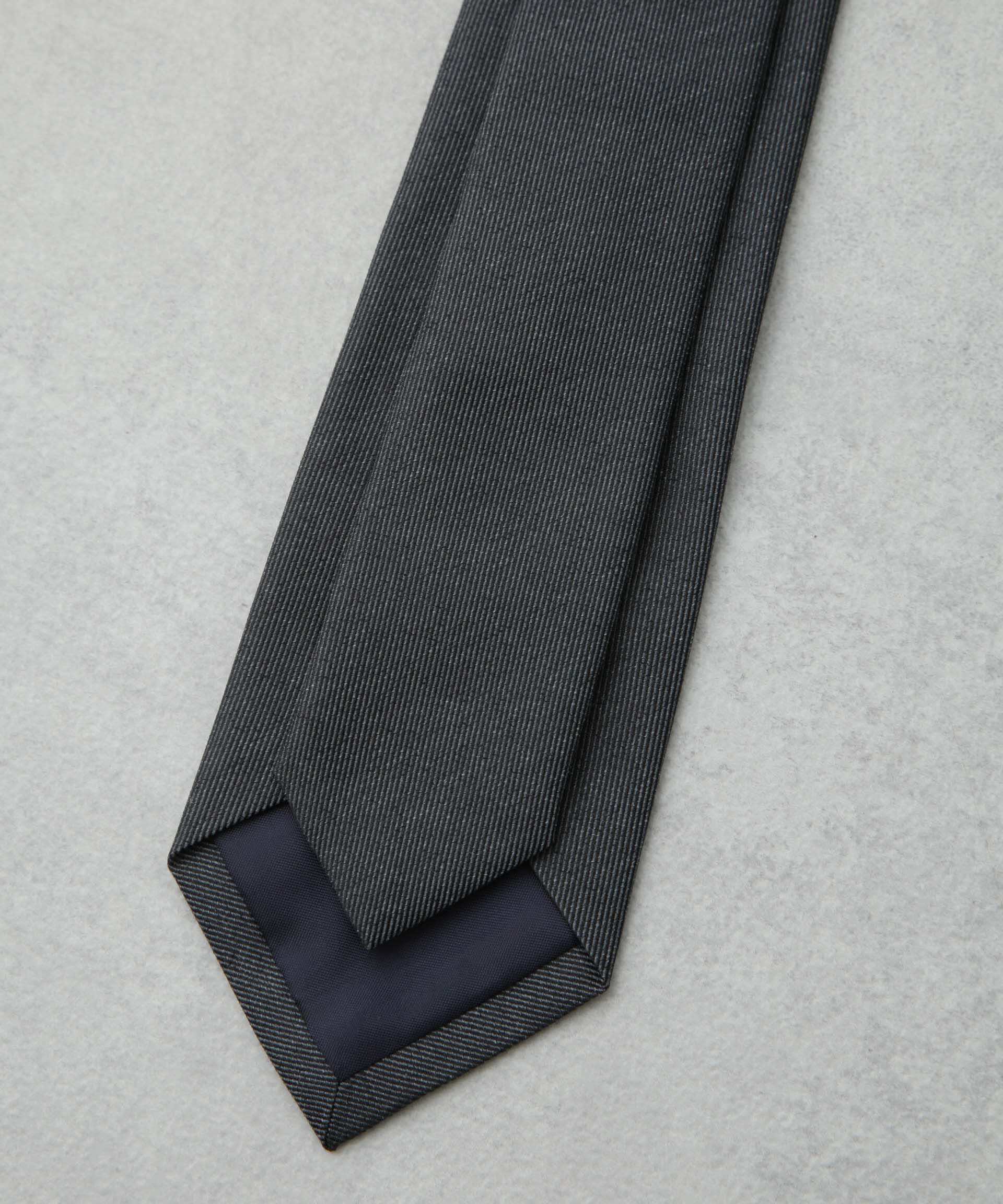 nano･universe「京都ウォッシャブルメランジソリッドネクタイ」|ネクタイ・蝶ネクタイ|