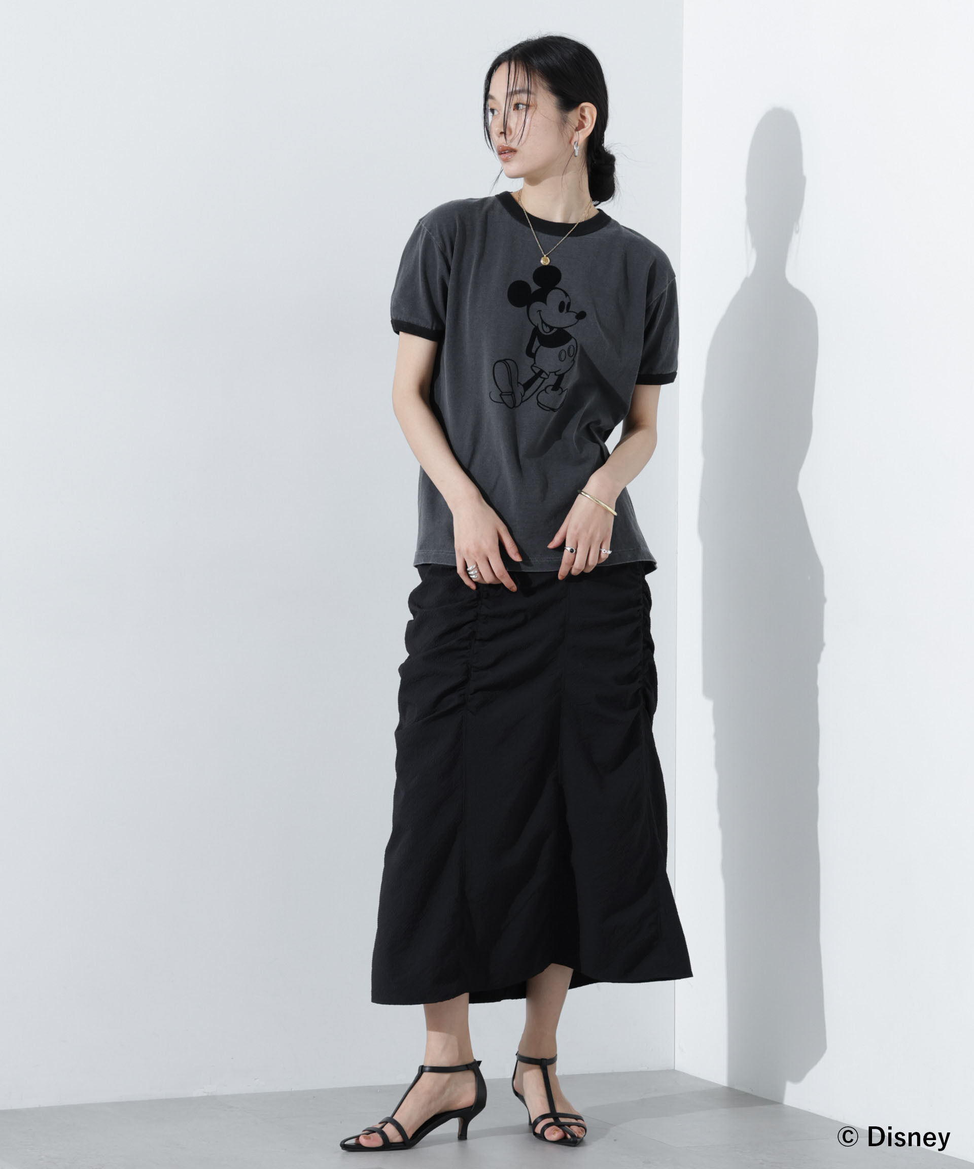 nano･universe「GOOD ROCK SPEED/MICKEY MOUSE/リンガーT」|Tシャツ・カットソー|