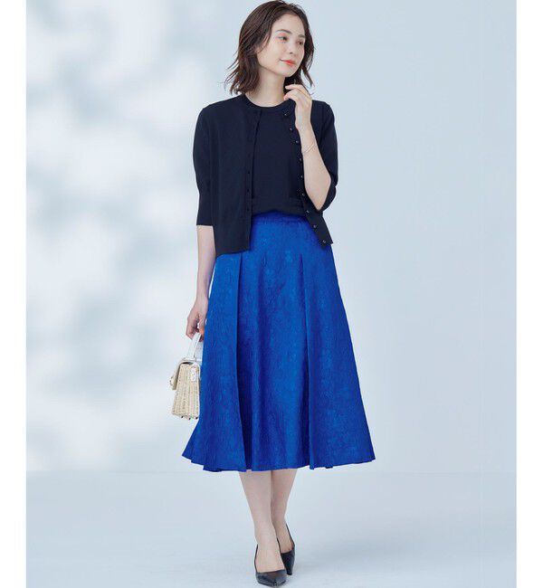 組曲「【洗える・6色展開】CANDYボタン 半袖カーディガン」|カーディガン|