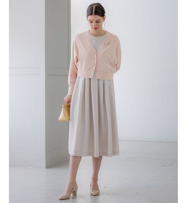 23区「【APPLAUDIR】コンパクト ドルマンスリーブ ラメカーディガン」|カーディガン|