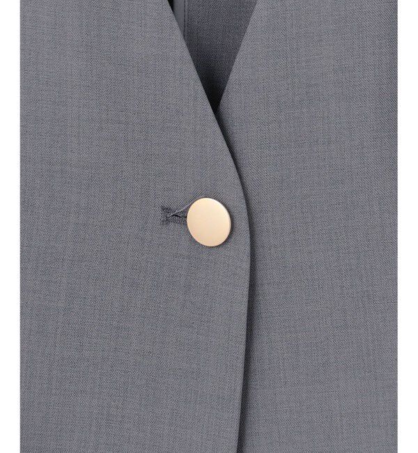 any SiS「【スタイリストコラボ】ジレ&times;ラメチュールスカート セットアップ」|スーツ|