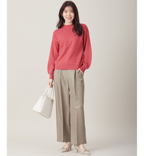 any SiS「【洗える】ビスチェ & ワイドパンツ セット」|スーツ|