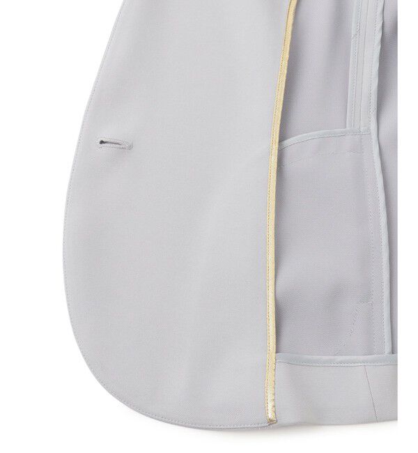 BEIGE,「【S-size】LUIZA / ノーカラージャケット」|ノーカラージャケット|