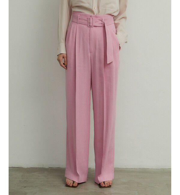 BEIGE,「PAUL / ワイドパンツ」|その他|Pink