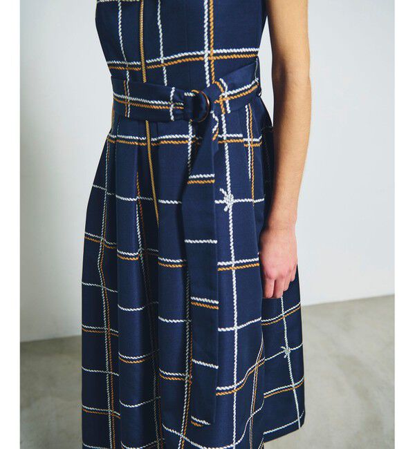 Grace Class「ロープチェックワンピース」|ワンピース|