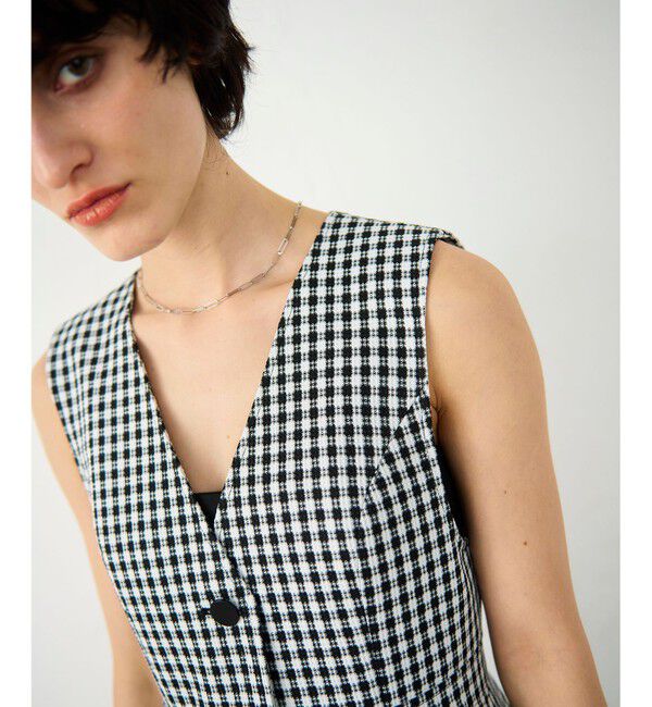 Diagram「チェックジャンパースカート」|ジャンパースカート|