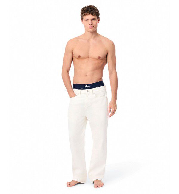 LACOSTE「３パックロゴプリントストレッチコットンボクサートランクショーツ / ボクサーパンツ」|インナー|