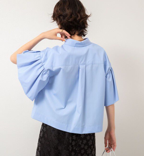 NOLLEY'S「ラッフルスリーブブラウス」|シャツ・ブラウス|