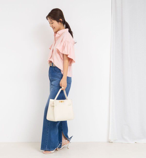 NOLLEY'S「ラッフルスリーブブラウス」|シャツ・ブラウス|