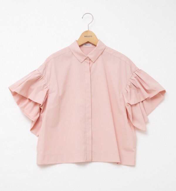 NOLLEY'S「ラッフルスリーブブラウス」|シャツ・ブラウス|