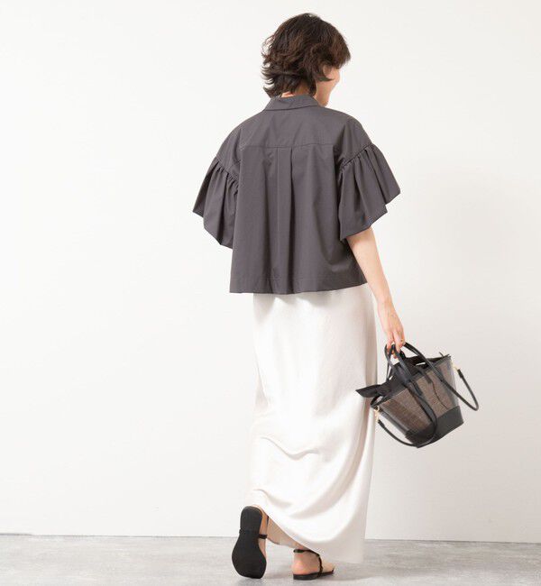 NOLLEY'S「ラッフルスリーブブラウス」|シャツ・ブラウス|