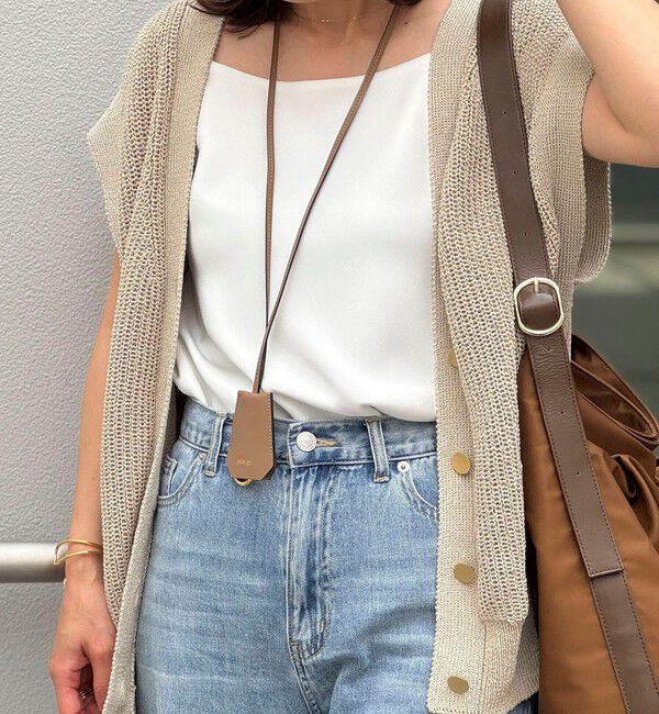 grace grace「【grace grace/グラスグラス】レザークロシェット」|チャーム・キーホルダー|