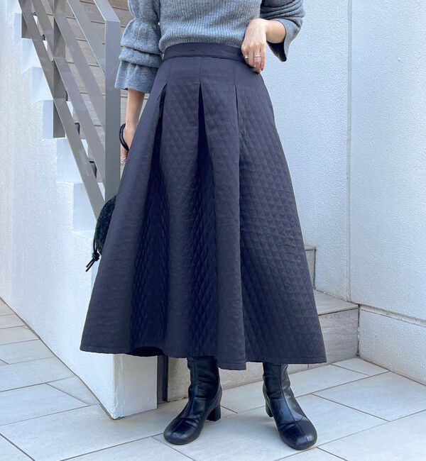 fredy emue「キルティングタックスカート」|スカート|