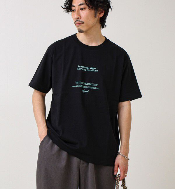 GLOSTER「【NANGA&times;GLOSTER】別注③ Frontprint Tee」|Tシャツ・カットソー|