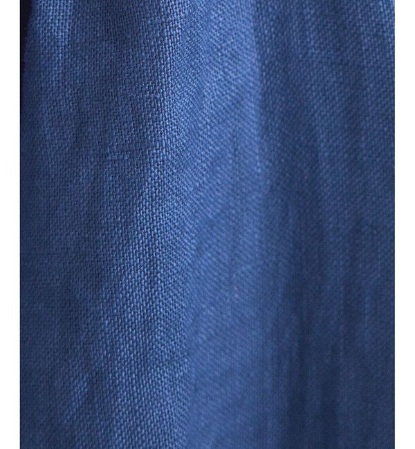 SALON adam et rope'「【WEB限定】ヨーロピアンフラックスリネンワンピース［洗える］」|ワンピース|