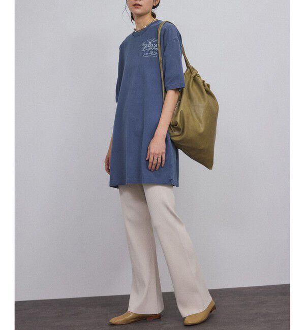 SALON adam et rope'「ビンテージライクパルファムプリントビッグTシャツ」|Tシャツ・カットソー|