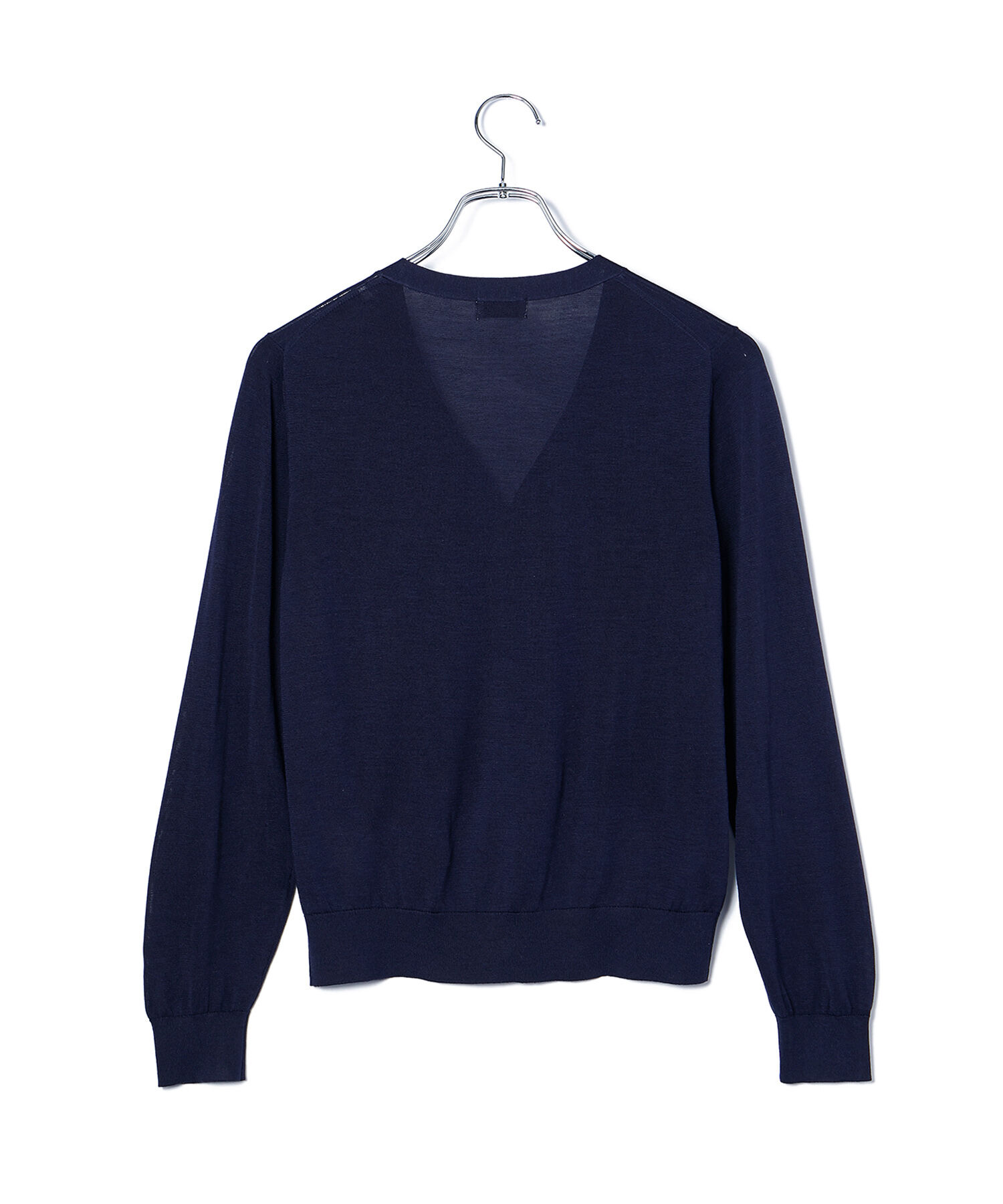 ROPE「【スキンニット】Vネックシルク100％カーディガン」|カーディガン|