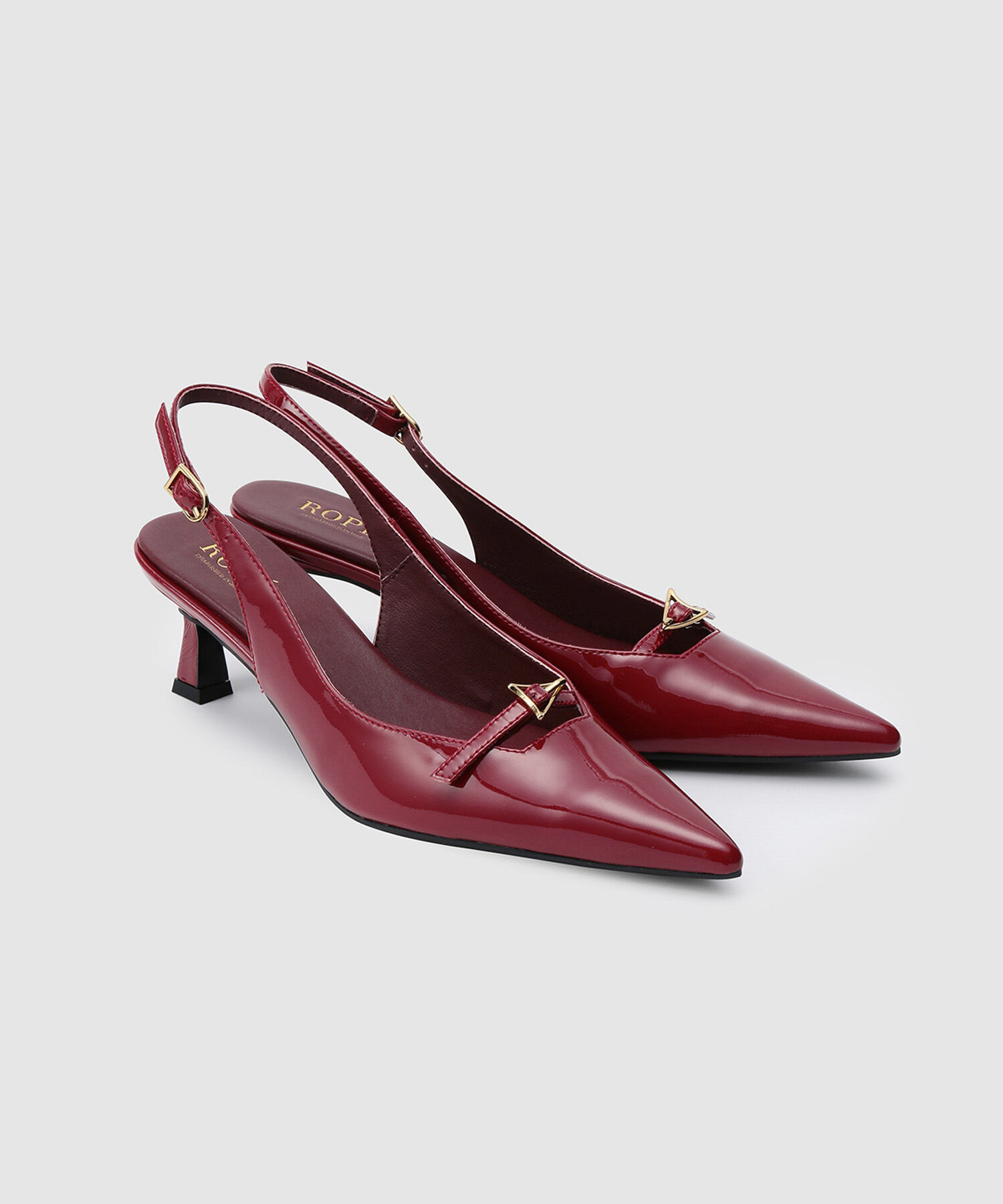 ROPE「ベルトトップヒールパンプス」|パンプス|