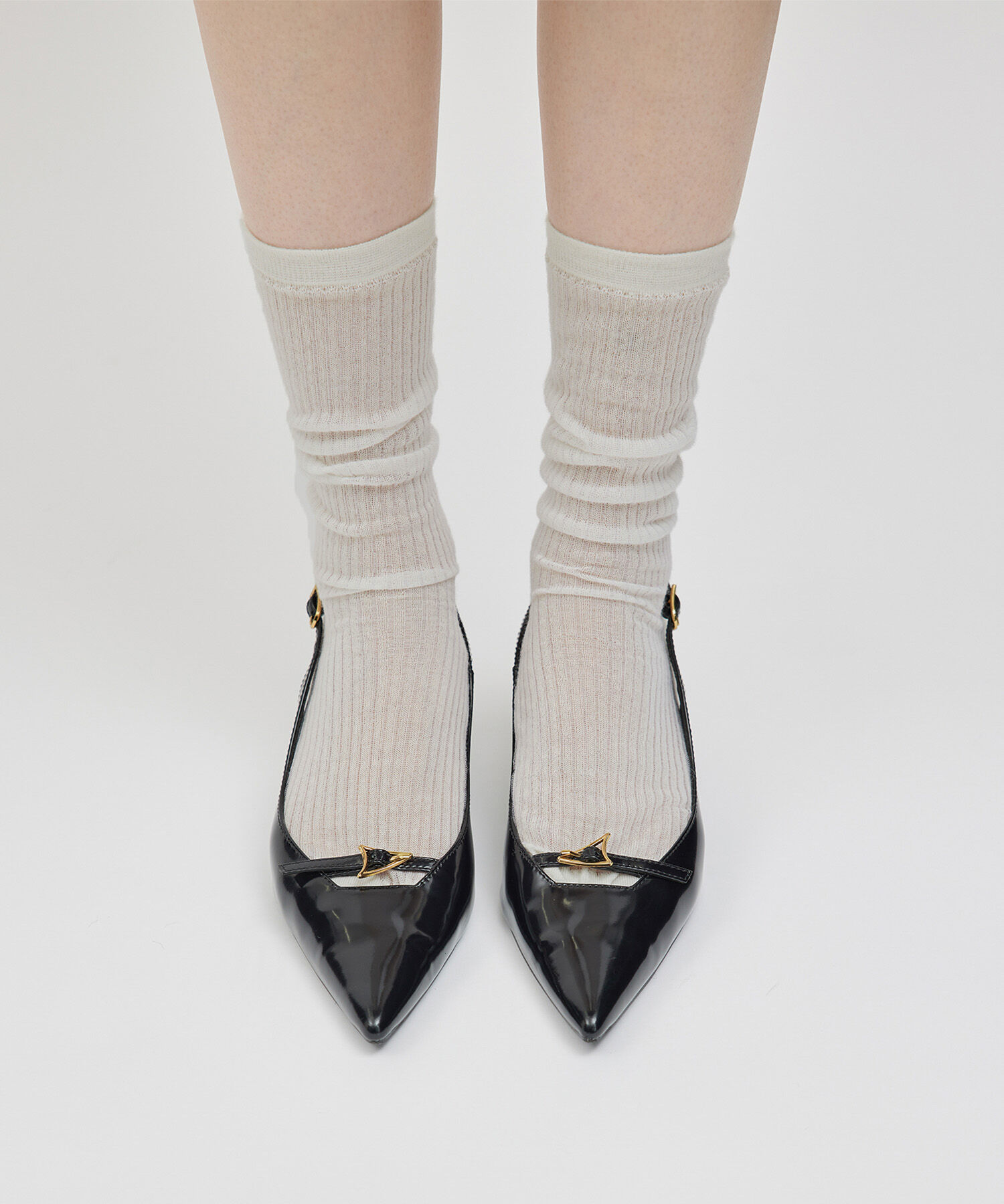 ROPE「ベルトトップヒールパンプス」|パンプス|