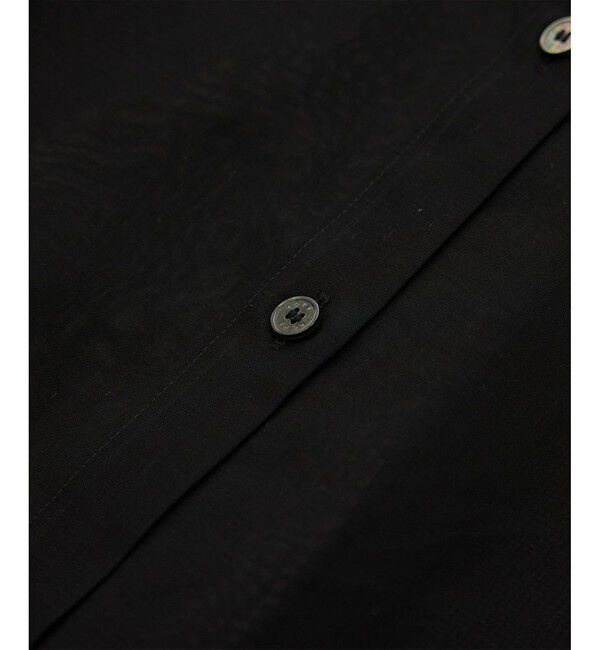 ROPE「【洗える】コットンシアークロップドシャツブラウス」|シャツ・ブラウス|