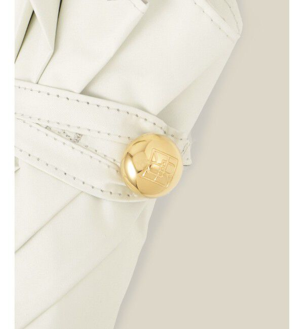 ROPE「【晴雨兼用・高機能】２段式開閉 折りたたみバンブーパラソル【UVカット/遮光・遮熱・防水効果】」|傘|