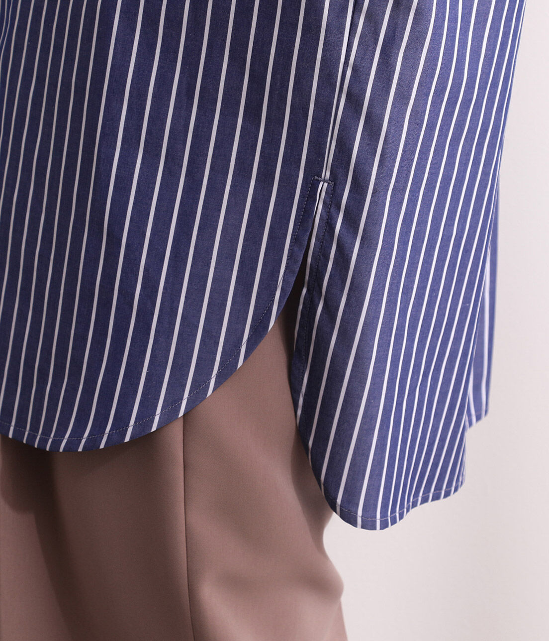 VIS「【鎌倉シャツ&times;ViS】ポプリンドロップショルダーシャツ」|シャツ・ブラウス|